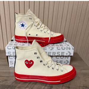 Converse x PLAY Comme des Garçons Chuck 70 A01794C - Unisex Women’s 9 / Men’s 7